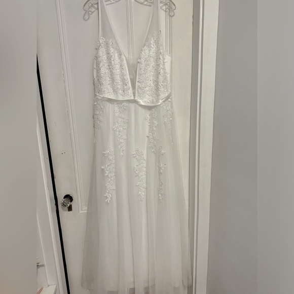 Ever Pretty White Gown size 2XL - Picture 3 of 7